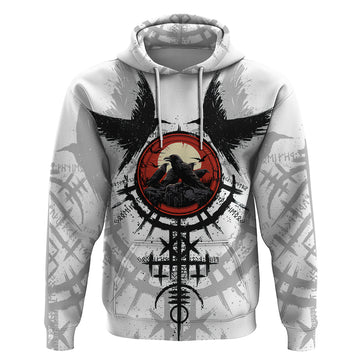 Viking Ravens Hoodie Can't Hide Our Warrior Pride TS04