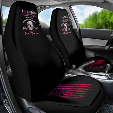 I'm A B Don't Try Me Car Seat Cover TS04