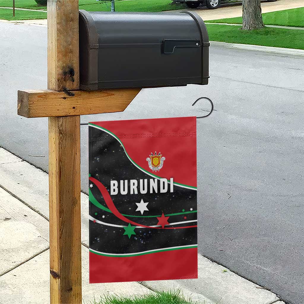 Burundi Garden Flag with Athletics Runners Black Red Green Flag Spirit TS04