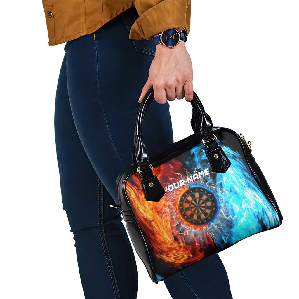 Custom Thunder Lightning Darts Shoulder Handbag Dartboard Water Fire TS04