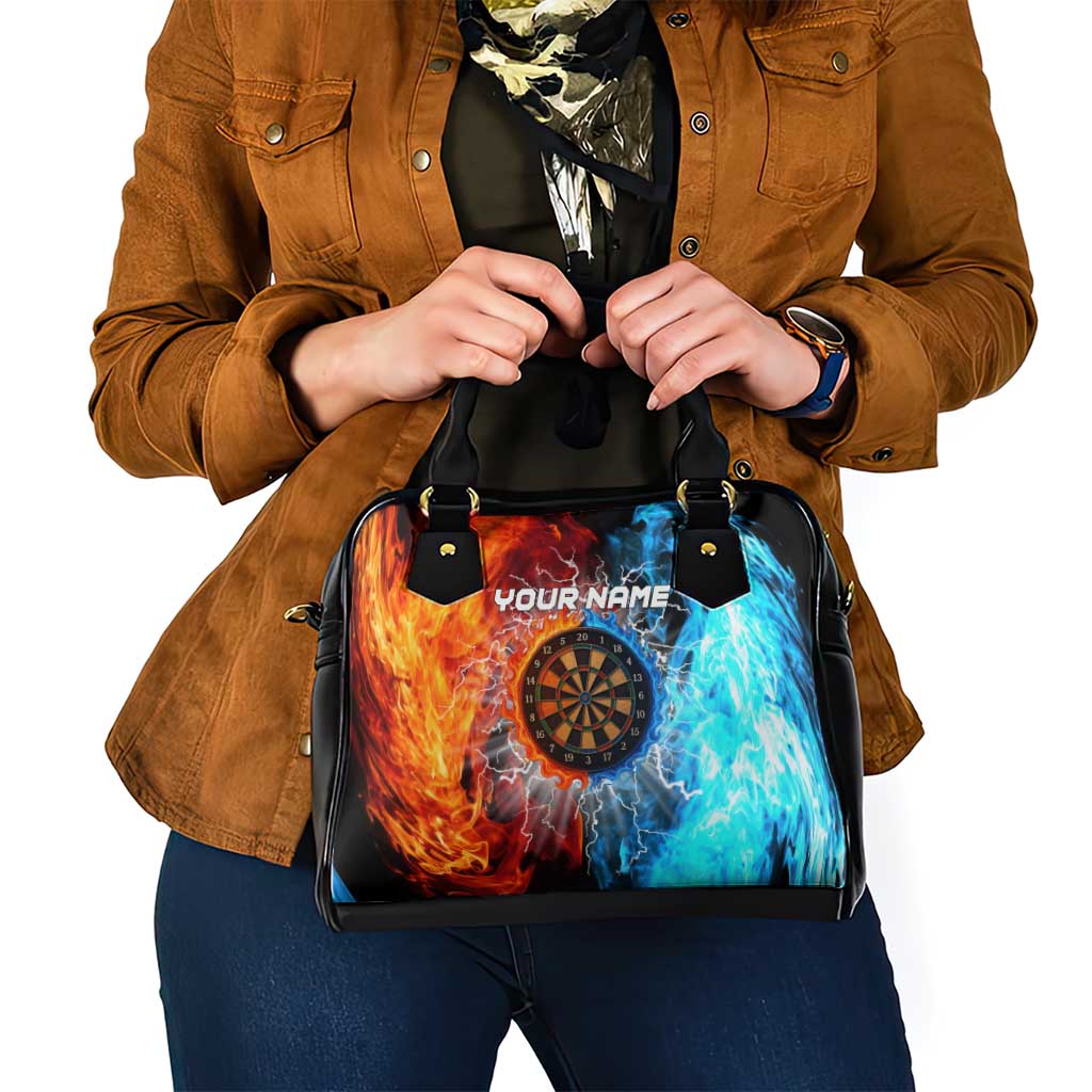 Custom Thunder Lightning Darts Shoulder Handbag Dartboard Water Fire TS04