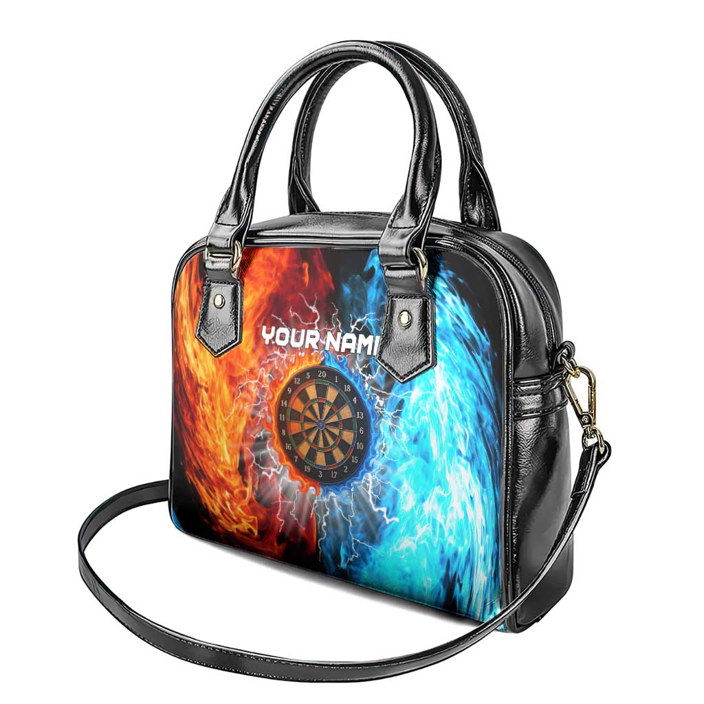 Custom Thunder Lightning Darts Shoulder Handbag Dartboard Water Fire TS04