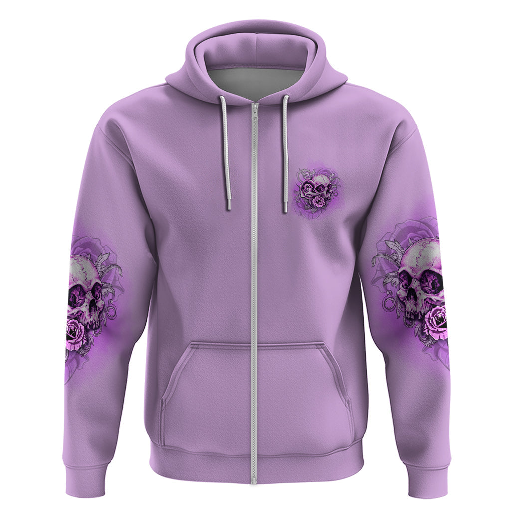 Yes I'm A B But Not Yours Purple Hoodie TS04