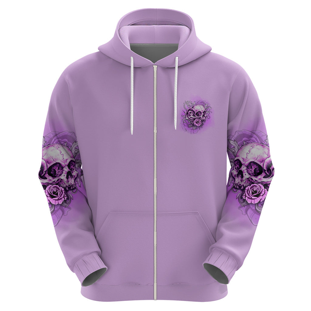 Yes I'm A B But Not Yours Purple Hoodie TS04