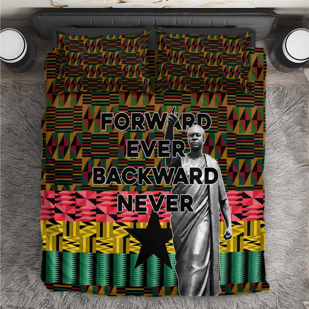 Kwame Nkrumah Ghana Bedding Set Kente Pattern African TS04