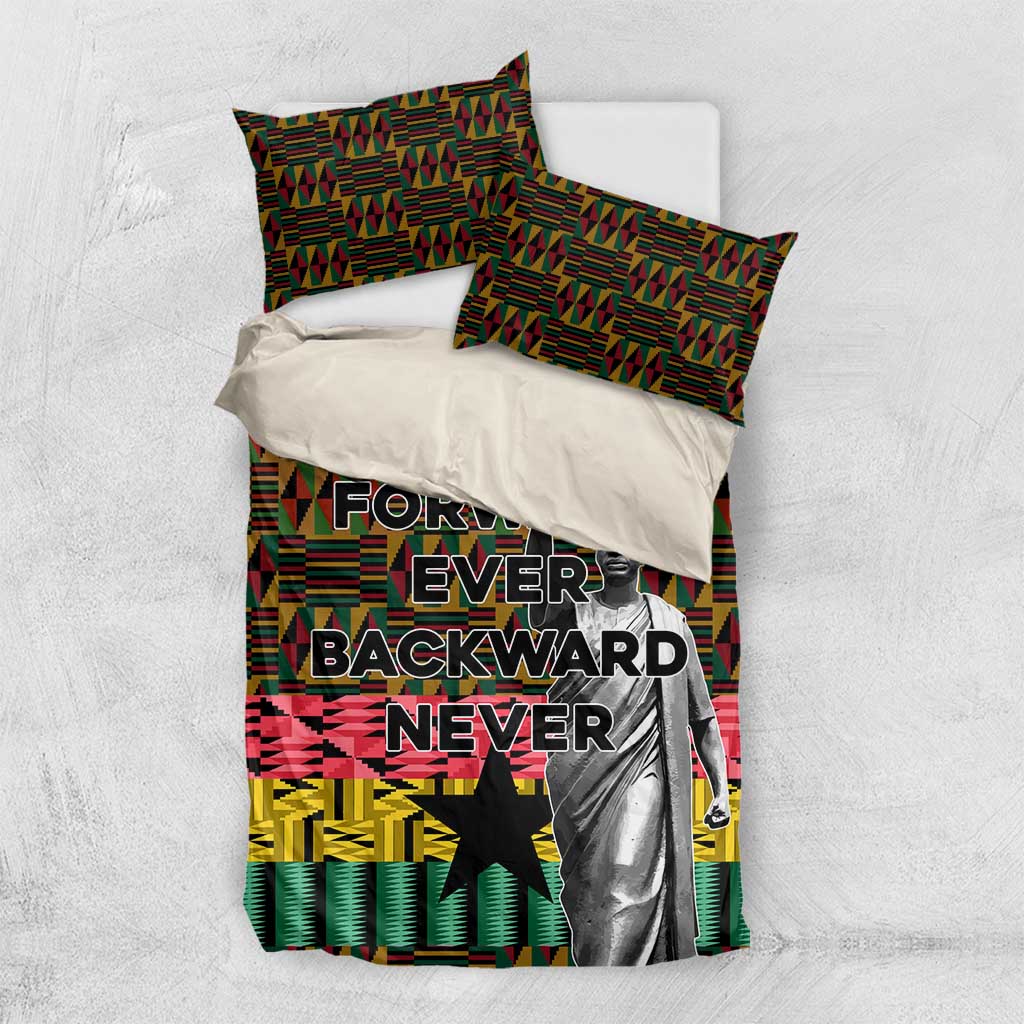 Kwame Nkrumah Ghana Bedding Set Kente Pattern African TS04