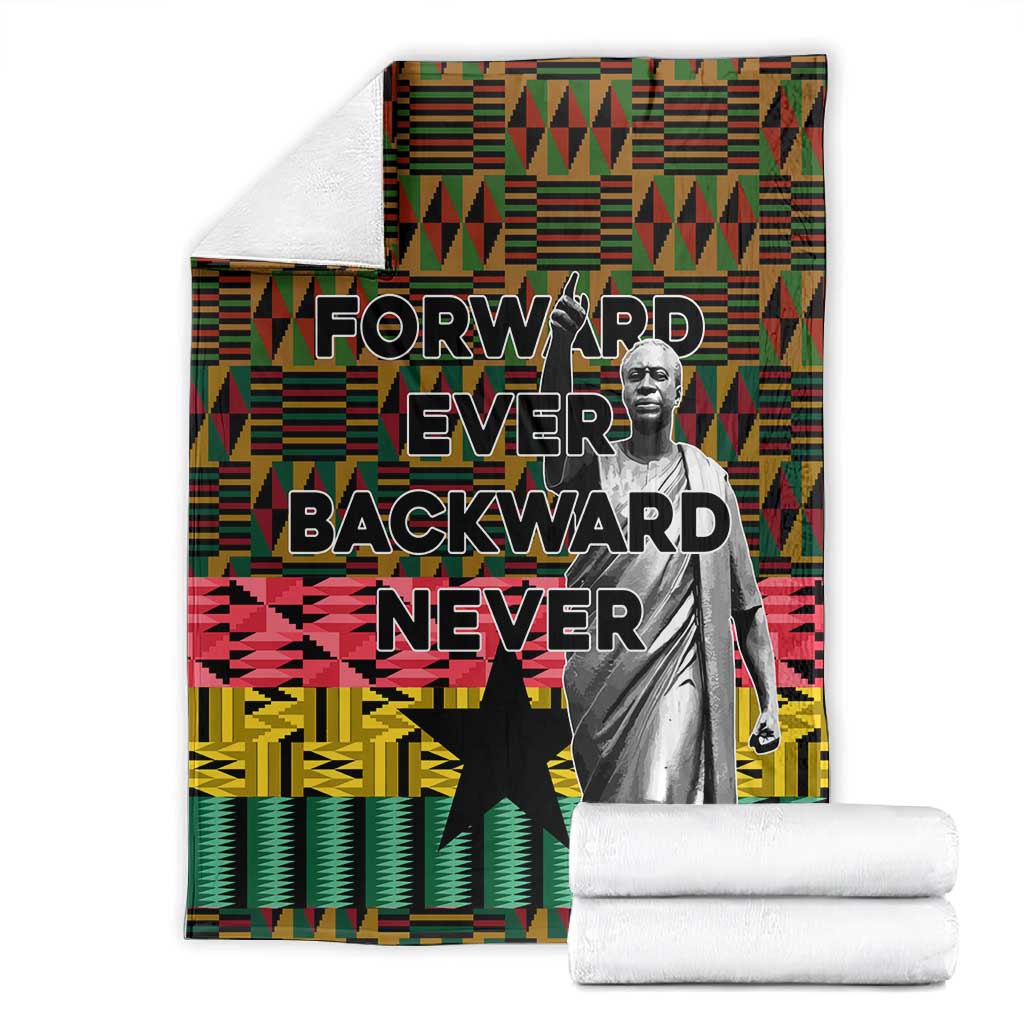 Kwame Nkrumah Ghana Blanket Kente Pattern African TS04