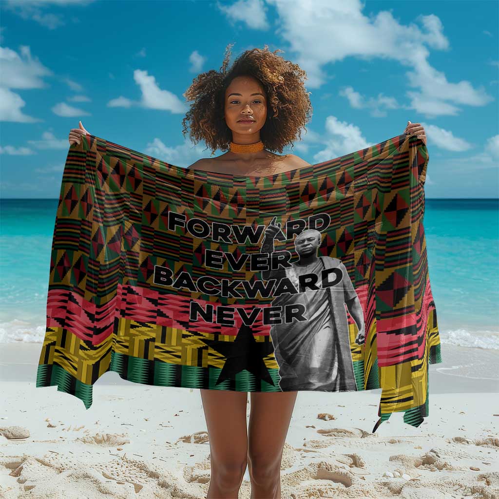 Kwame Nkrumah Ghana Sarong Kente Pattern African TS04