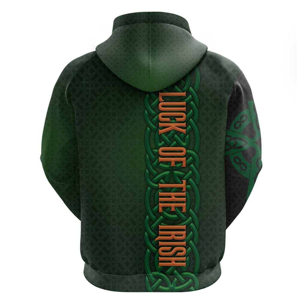 Ireland Celtic Knot and Clover Design Hoodie TS04