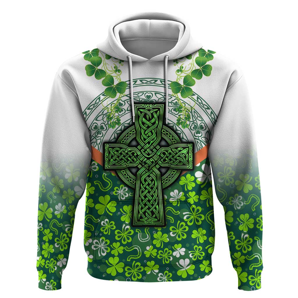 Celtic Knot and Clover Ireland - Inspired Design Hoodie TS04