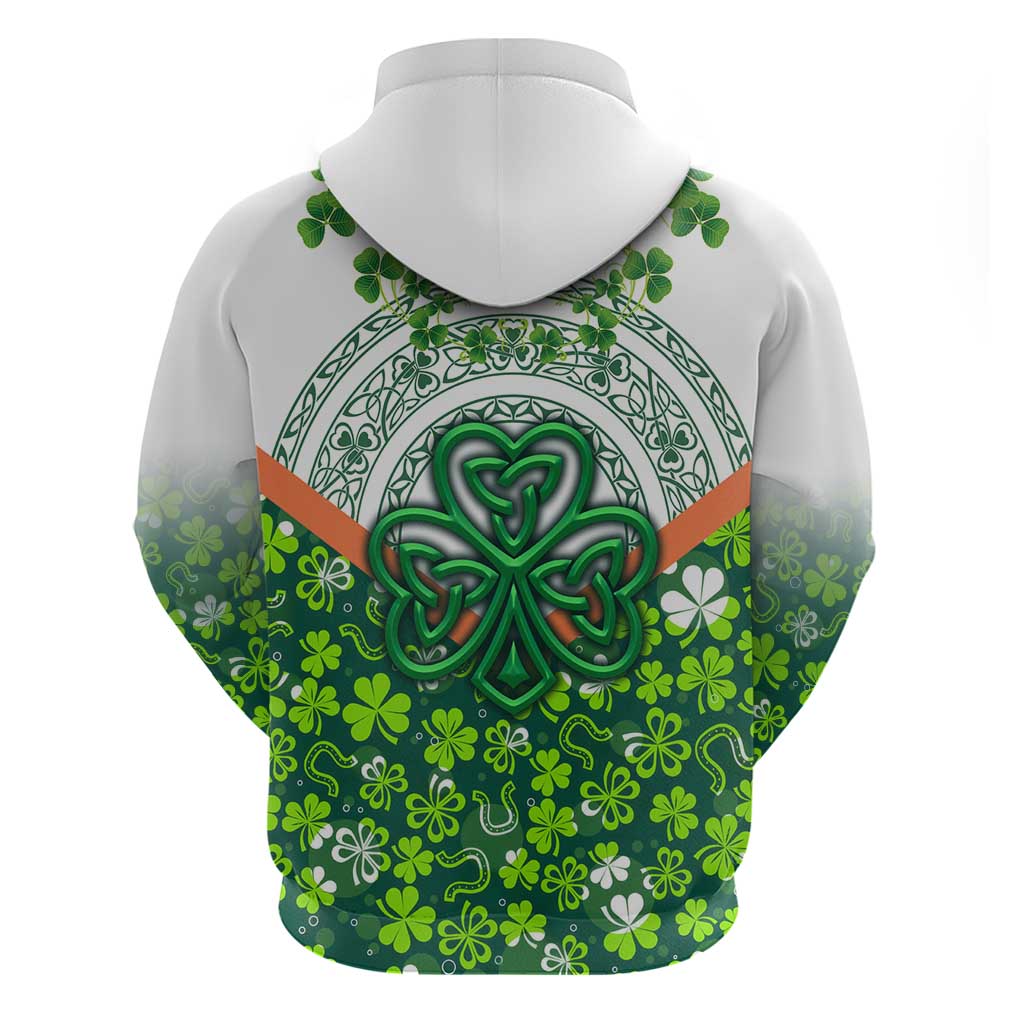 Celtic Knot and Clover Ireland - Inspired Design Hoodie TS04