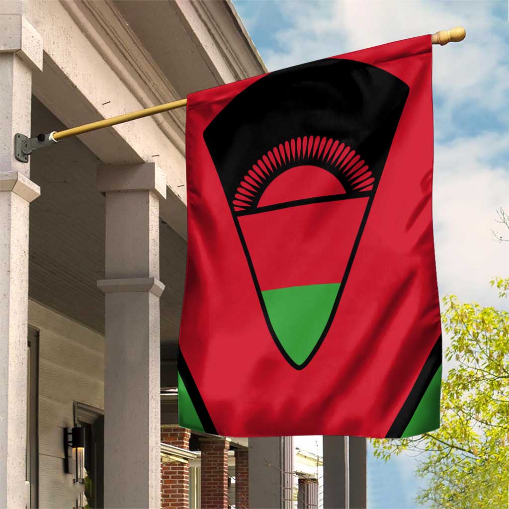 Malawi Garden Flag Flag Colors Blended with National Emblem TS04
