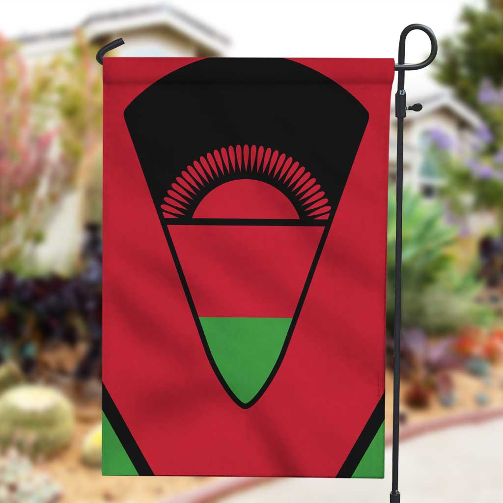 Malawi Garden Flag Flag Colors Blended with National Emblem TS04