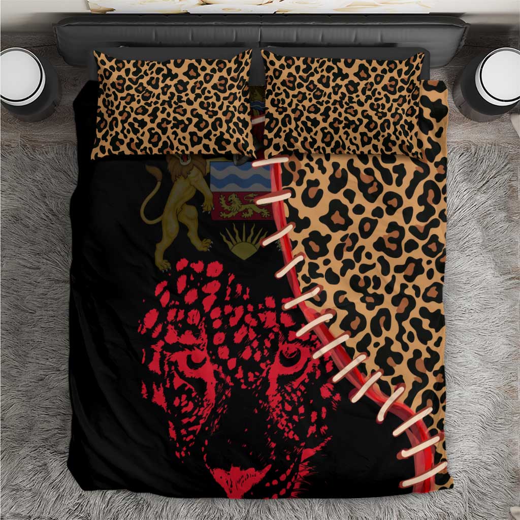 Leopard and Lion Malawi Bedding Set Unity and Freedom TS04