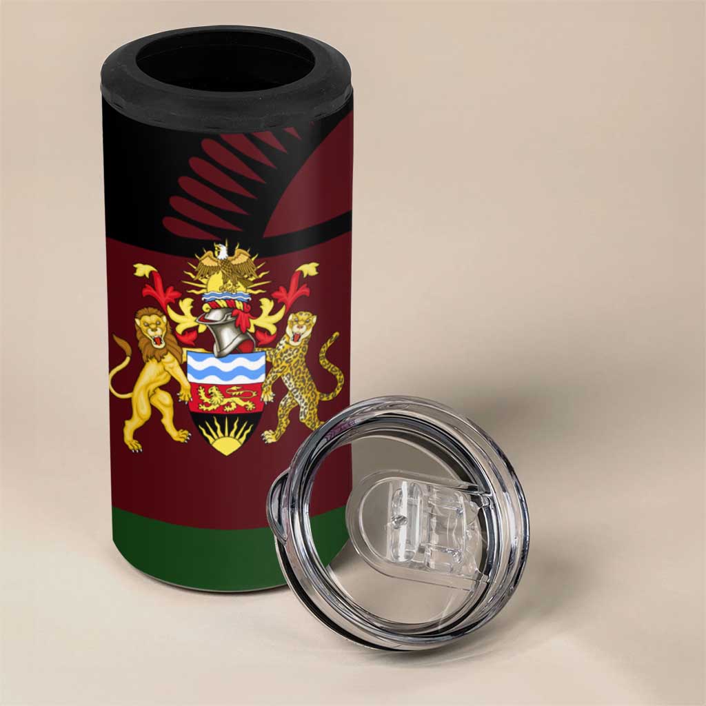 Leopard and Lion Malawi 4 in 1 Can Cooler Tumbler Unity and Freedom TS04
