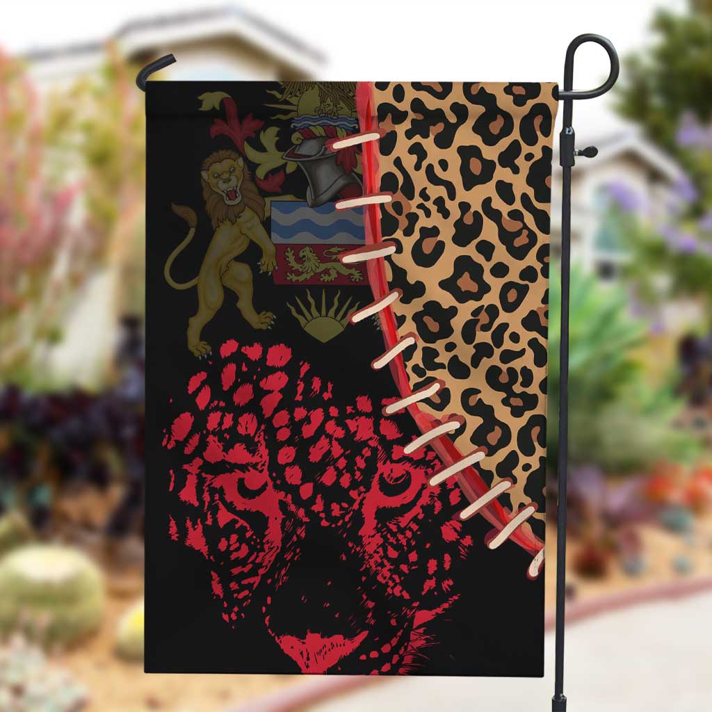 Leopard and Lion Malawi Garden Flag Unity and Freedom TS04