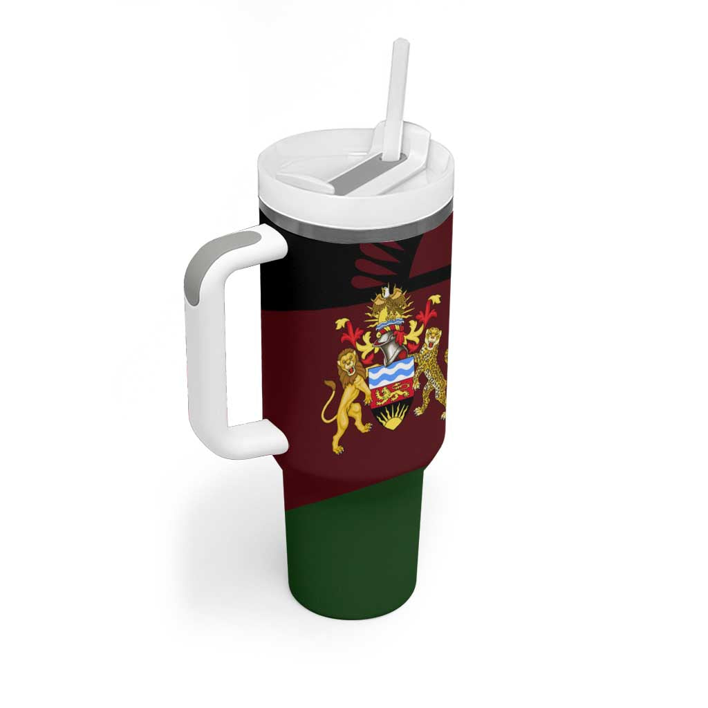 Leopard and Lion Malawi Tumbler With Handle Unity and Freedom TS04