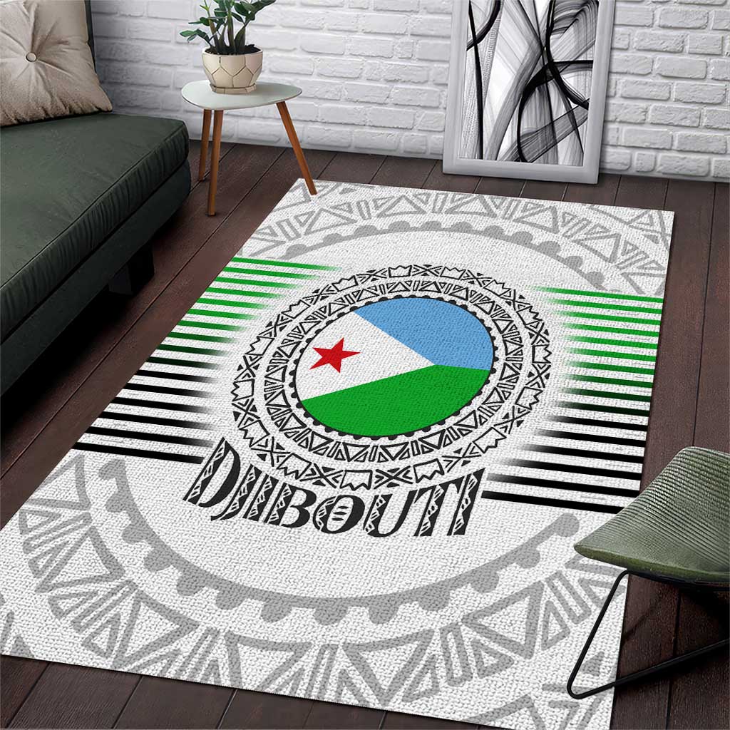 African Tribal Djibouti Roots Area Rug Urban Streetwear TS04