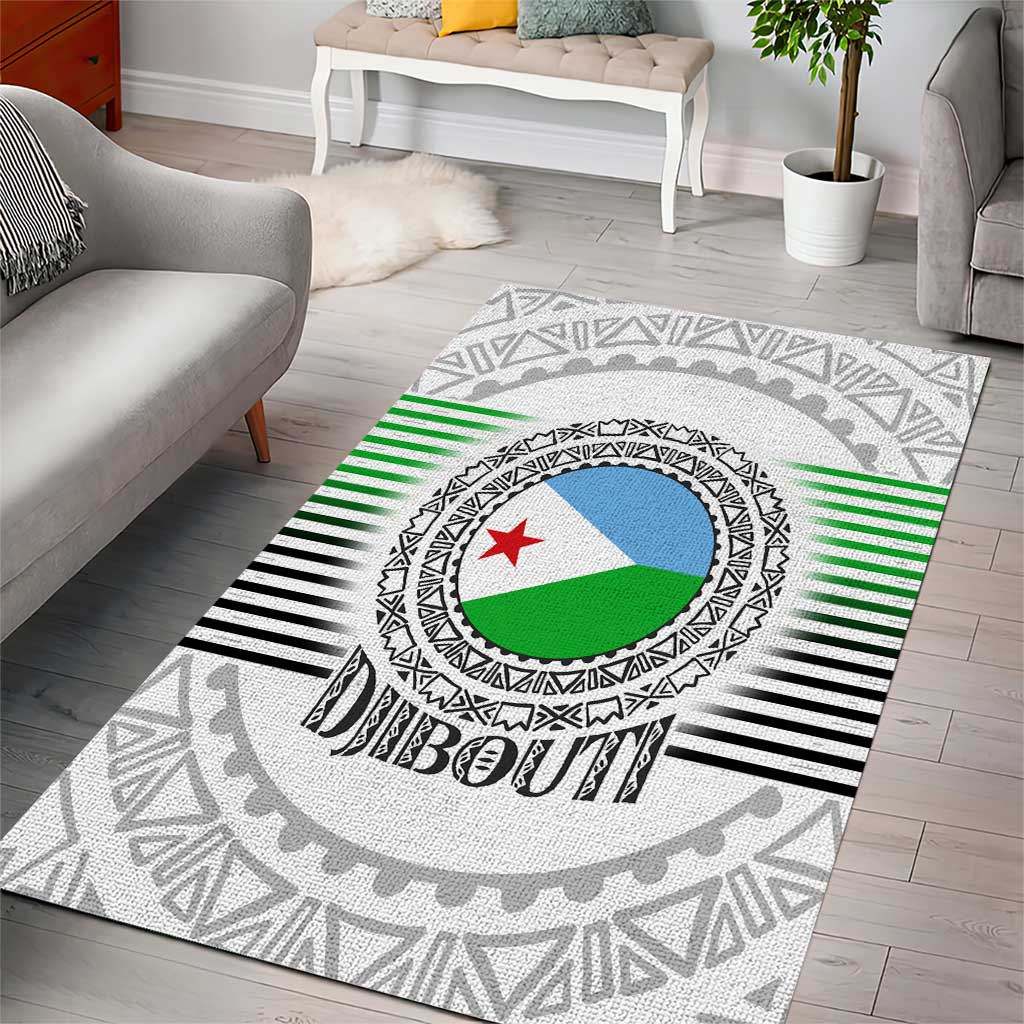 African Tribal Djibouti Roots Area Rug Urban Streetwear TS04