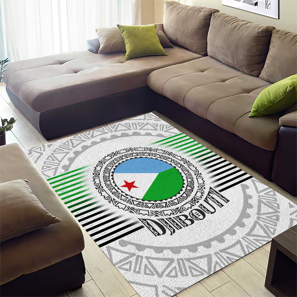 African Tribal Djibouti Roots Area Rug Urban Streetwear TS04