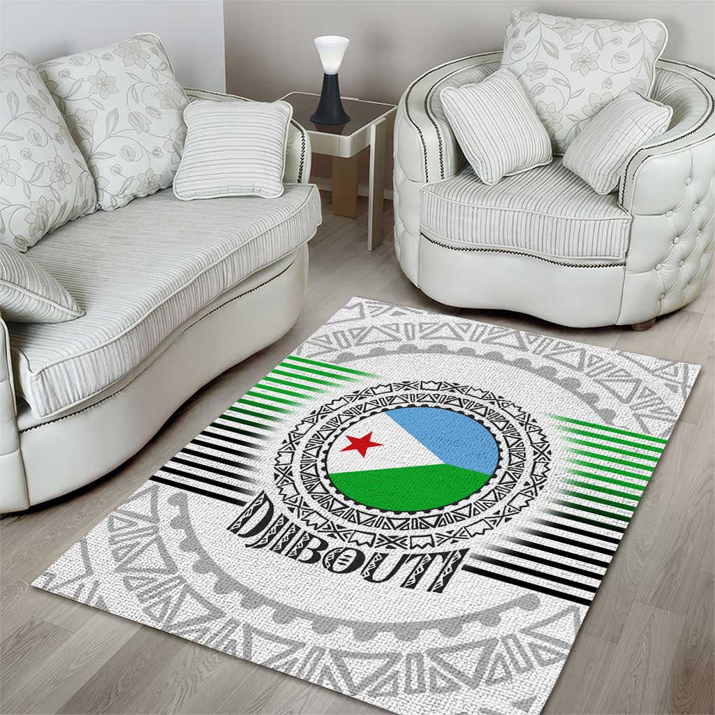 African Tribal Djibouti Roots Area Rug Urban Streetwear TS04