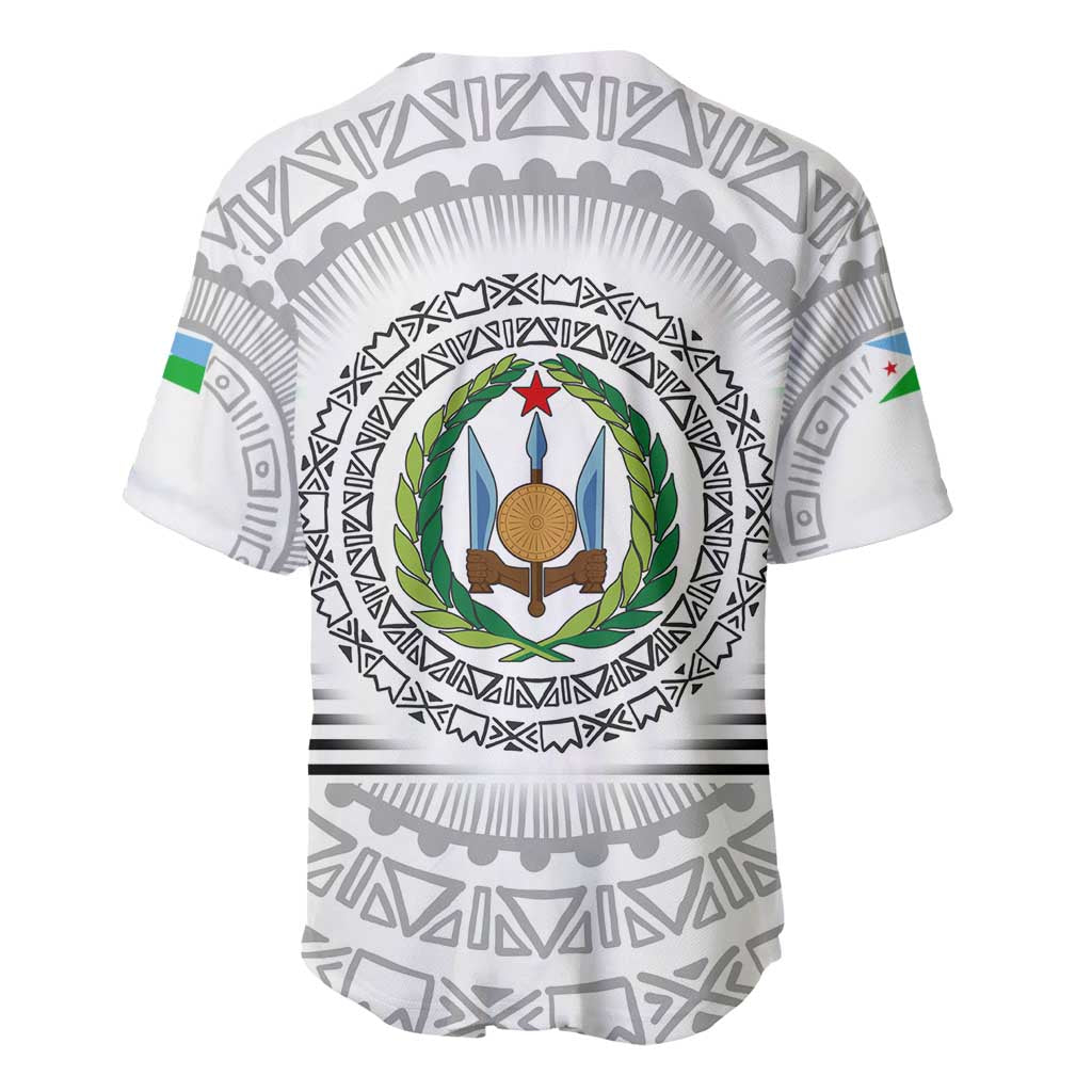 African Tribal Djibouti Roots Baseball Jersey Urban Streetwear TS04