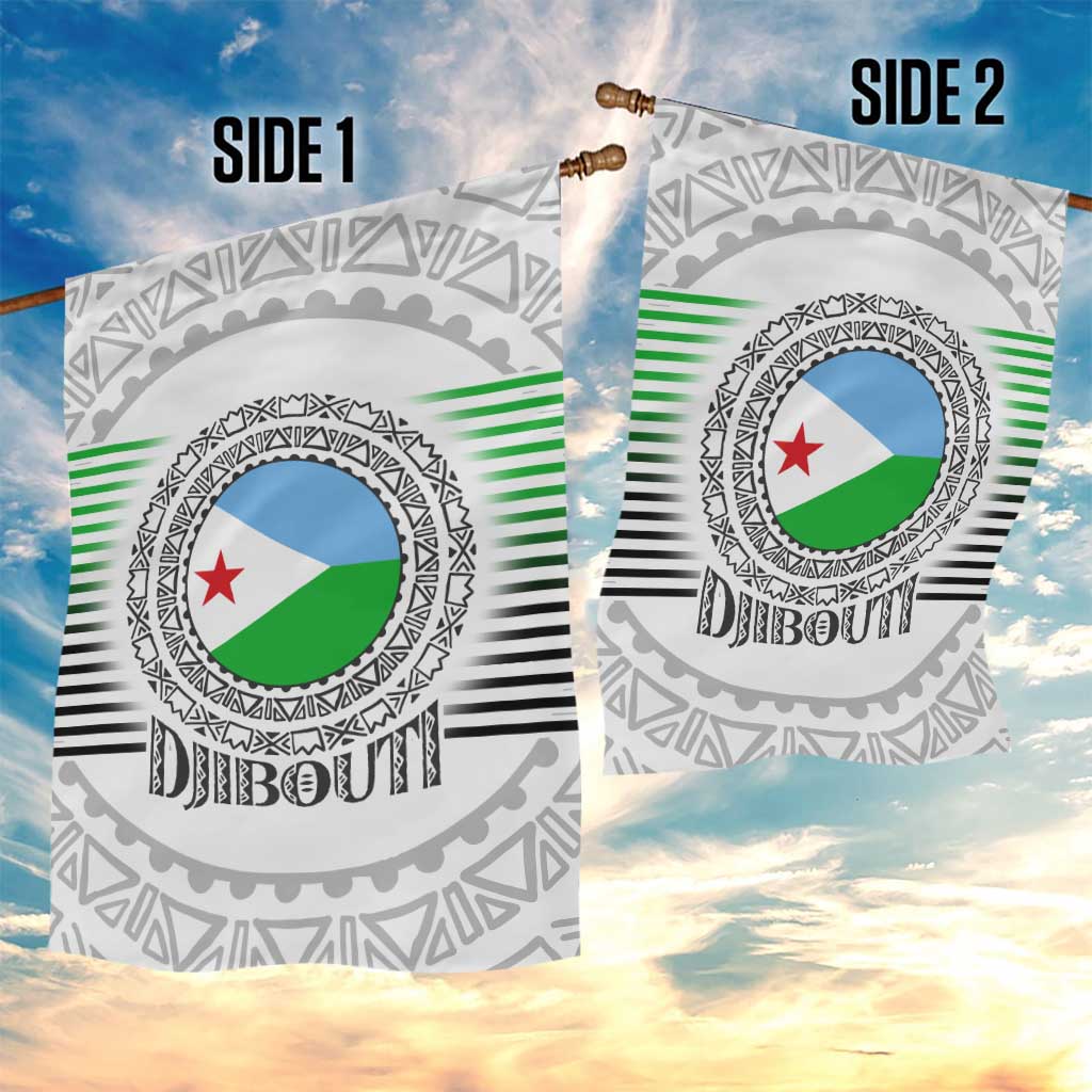 African Tribal Djibouti Roots Garden Flag Urban Streetwear TS04