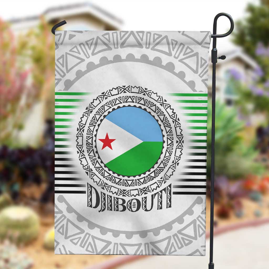 African Tribal Djibouti Roots Garden Flag Urban Streetwear TS04