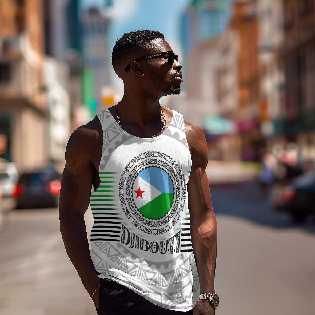 African Tribal Djibouti Roots Men Tank Top Urban Streetwear TS04