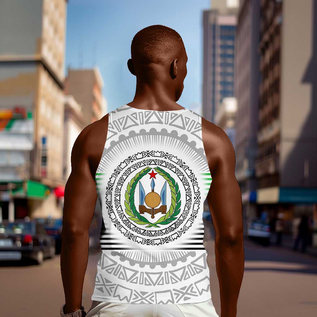 African Tribal Djibouti Roots Men Tank Top Urban Streetwear TS04