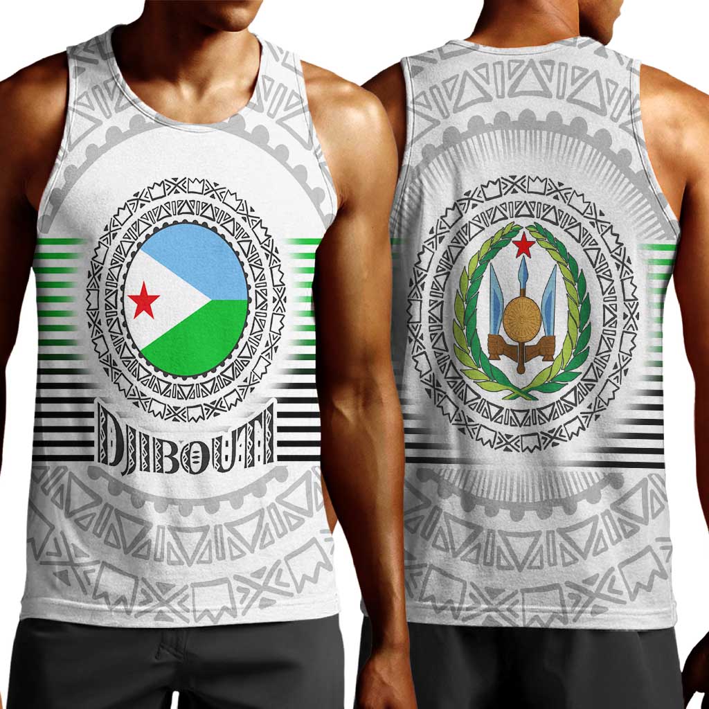 African Tribal Djibouti Roots Men Tank Top Urban Streetwear TS04