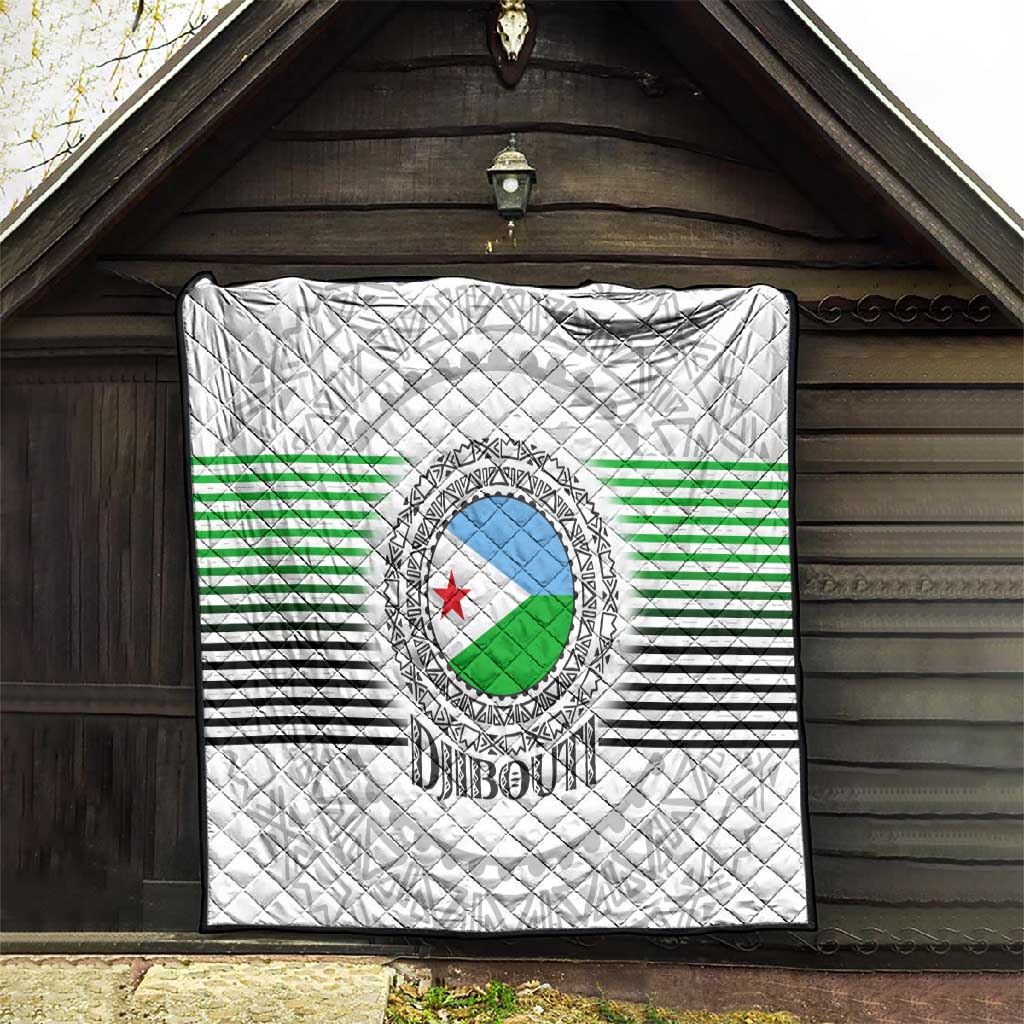 African Tribal Djibouti Roots Quilt Urban Streetwear TS04