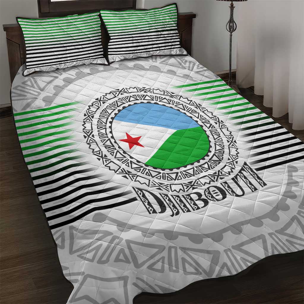 African Tribal Djibouti Roots Quilt Bed Set Urban Streetwear TS04