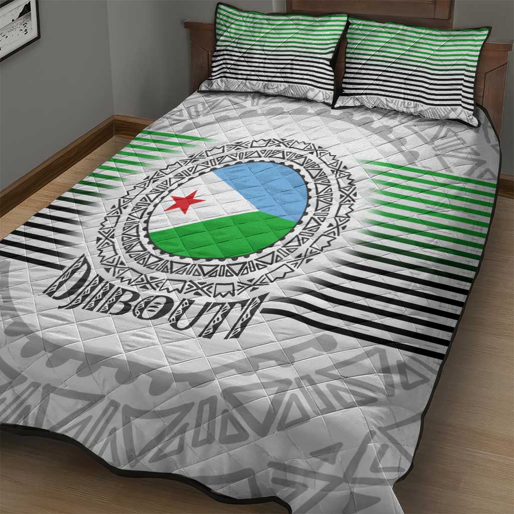 African Tribal Djibouti Roots Quilt Bed Set Urban Streetwear TS04