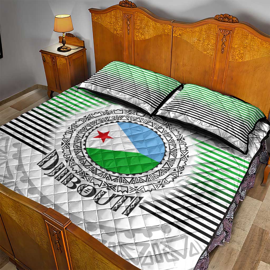 African Tribal Djibouti Roots Quilt Bed Set Urban Streetwear TS04