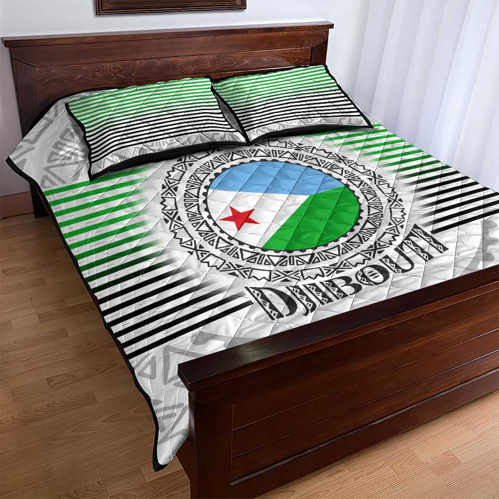 African Tribal Djibouti Roots Quilt Bed Set Urban Streetwear TS04