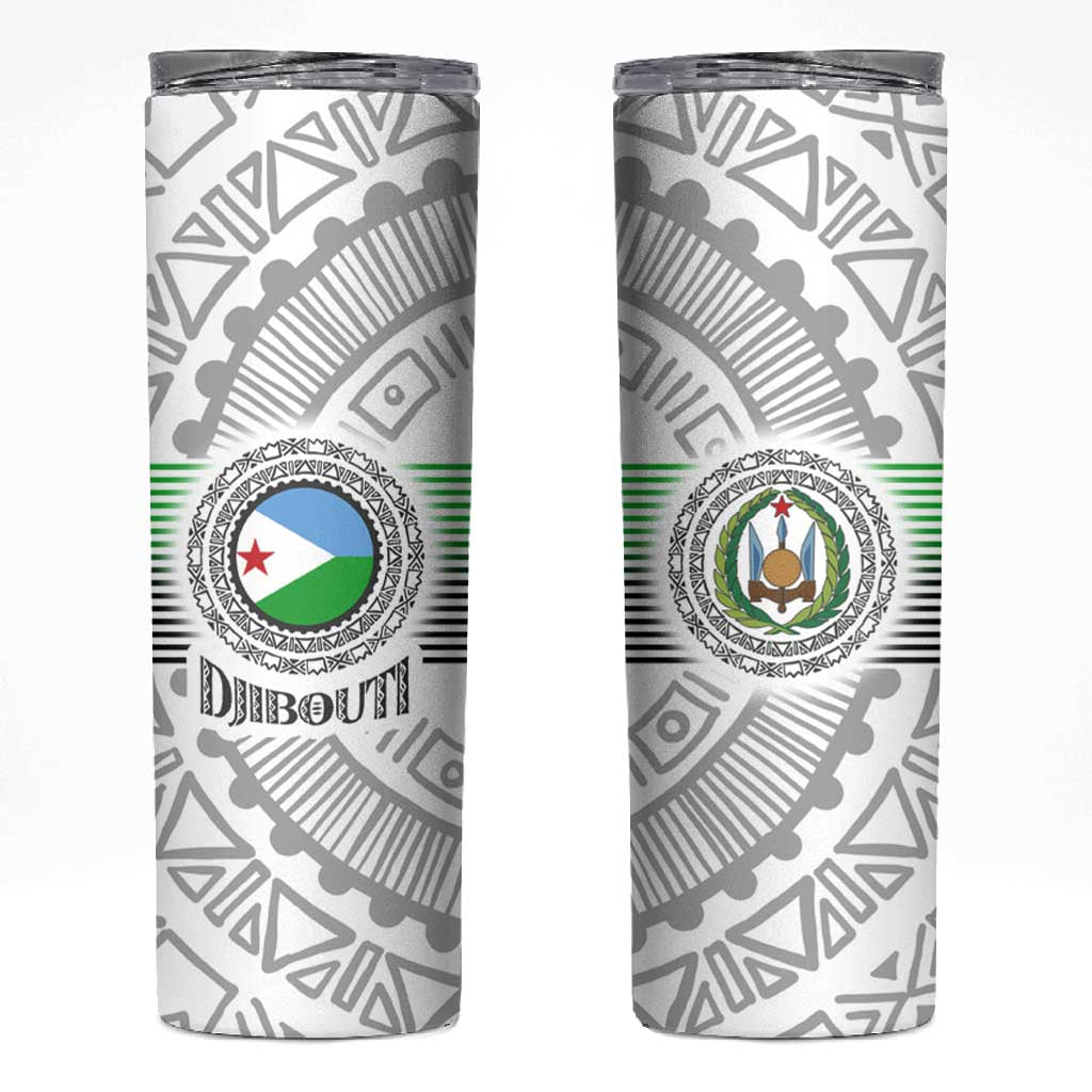 African Tribal Djibouti Roots Skinny Tumbler Urban Streetwear TS04