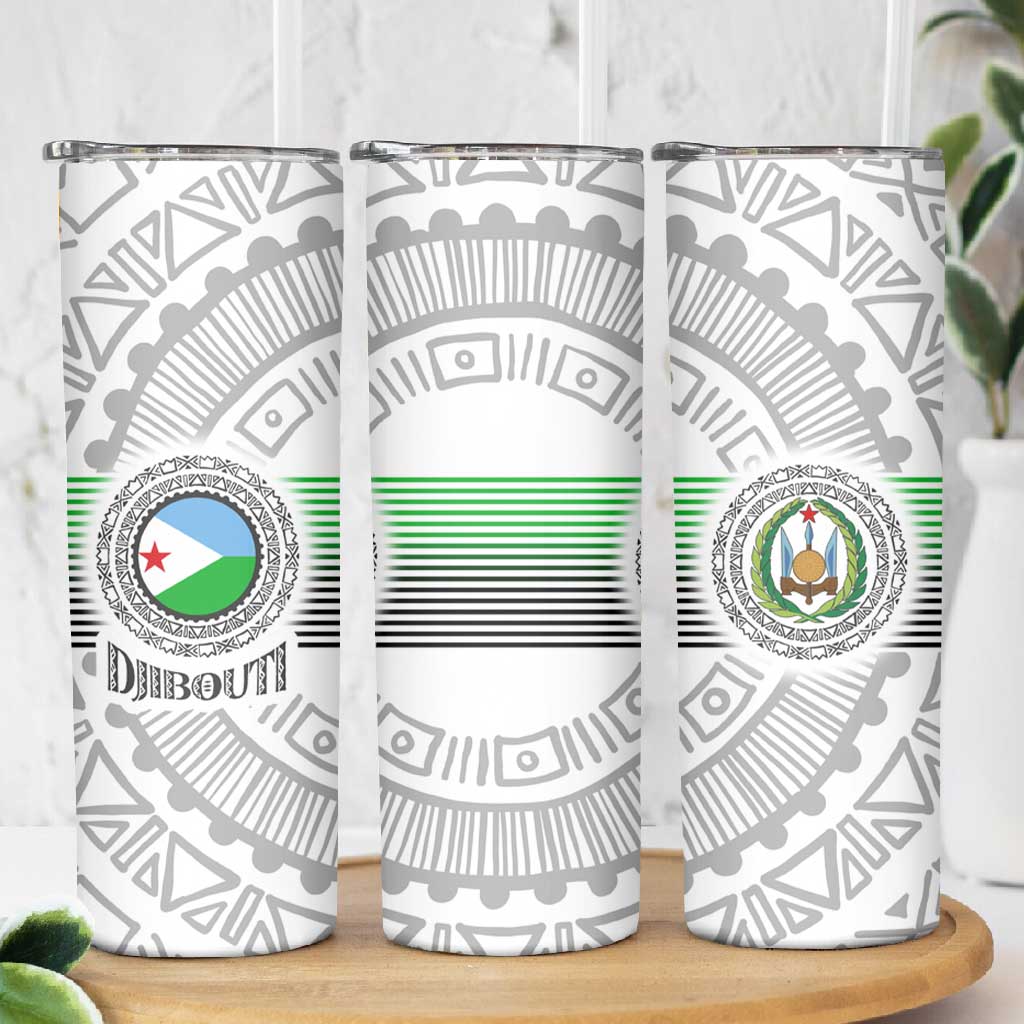 African Tribal Djibouti Roots Skinny Tumbler Urban Streetwear TS04