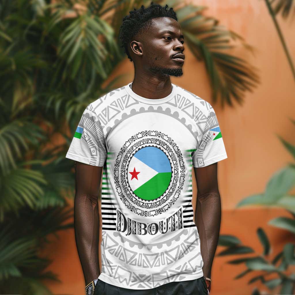 African Tribal Djibouti Roots T shirt Urban Streetwear TS04