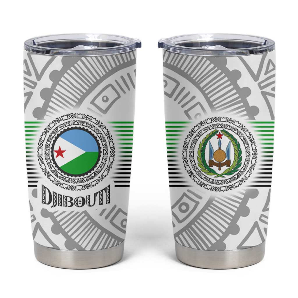 African Tribal Djibouti Roots Tumbler Cup Urban Streetwear TS04