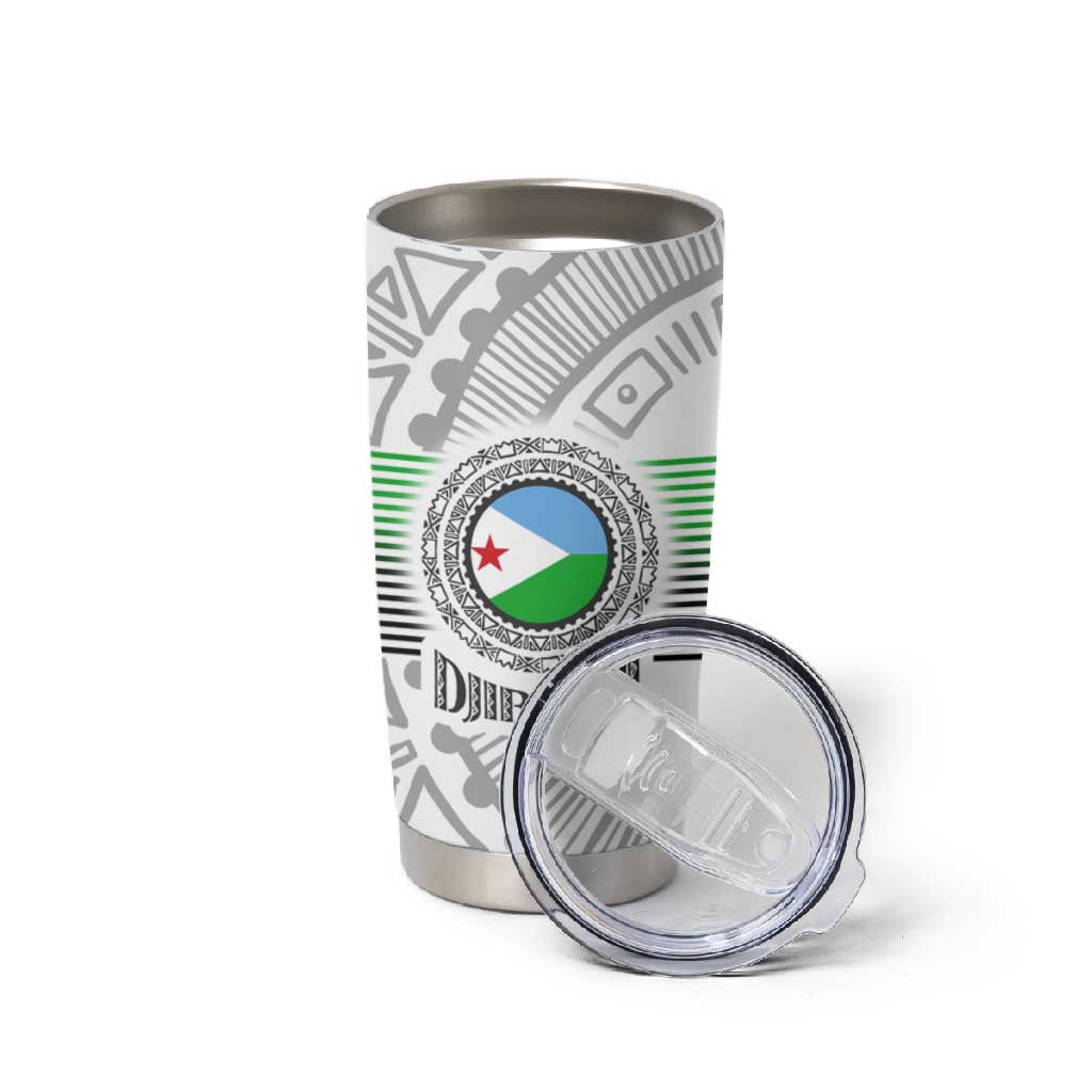 African Tribal Djibouti Roots Tumbler Cup Urban Streetwear TS04