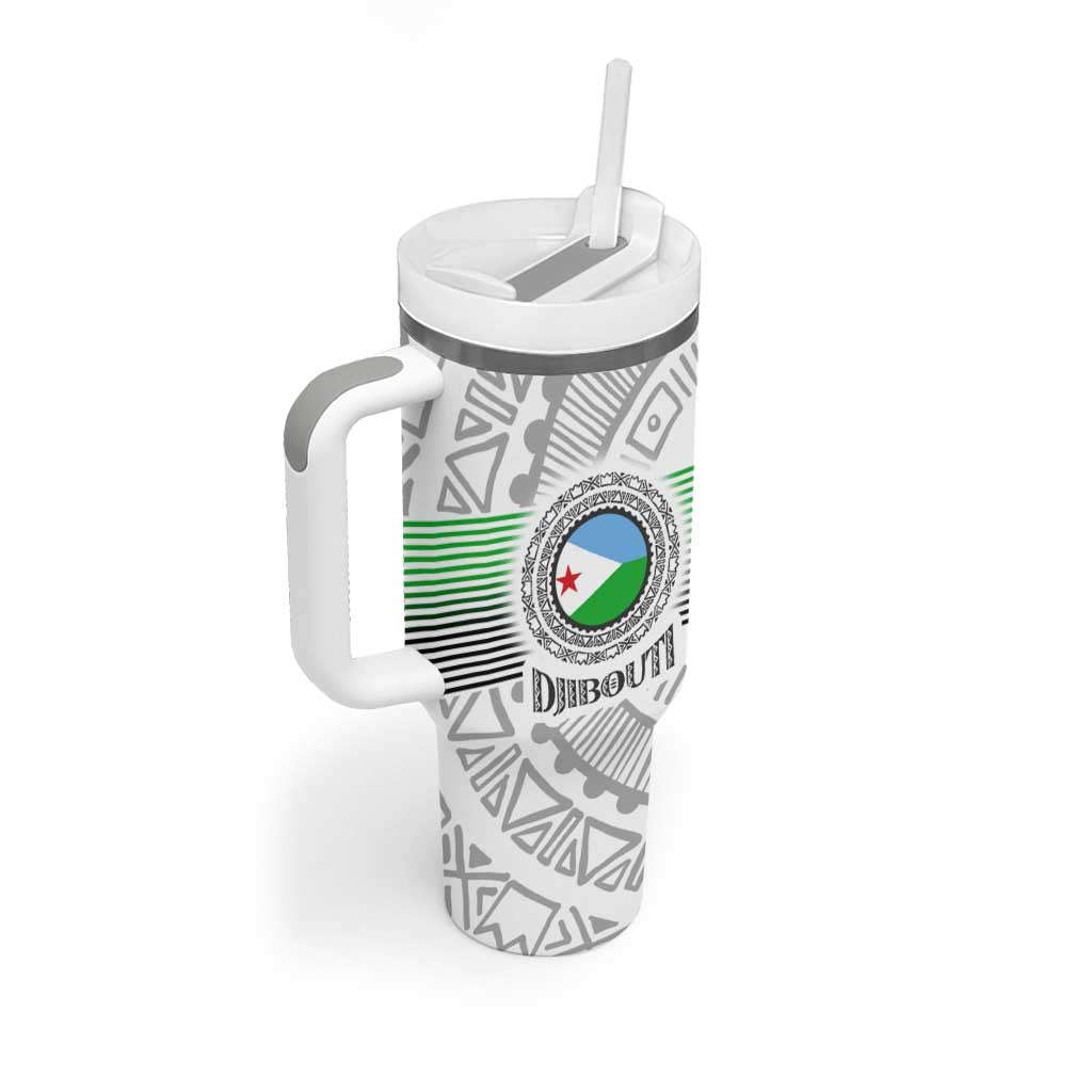 African Tribal Djibouti Roots Tumbler With Handle Urban Streetwear TS04