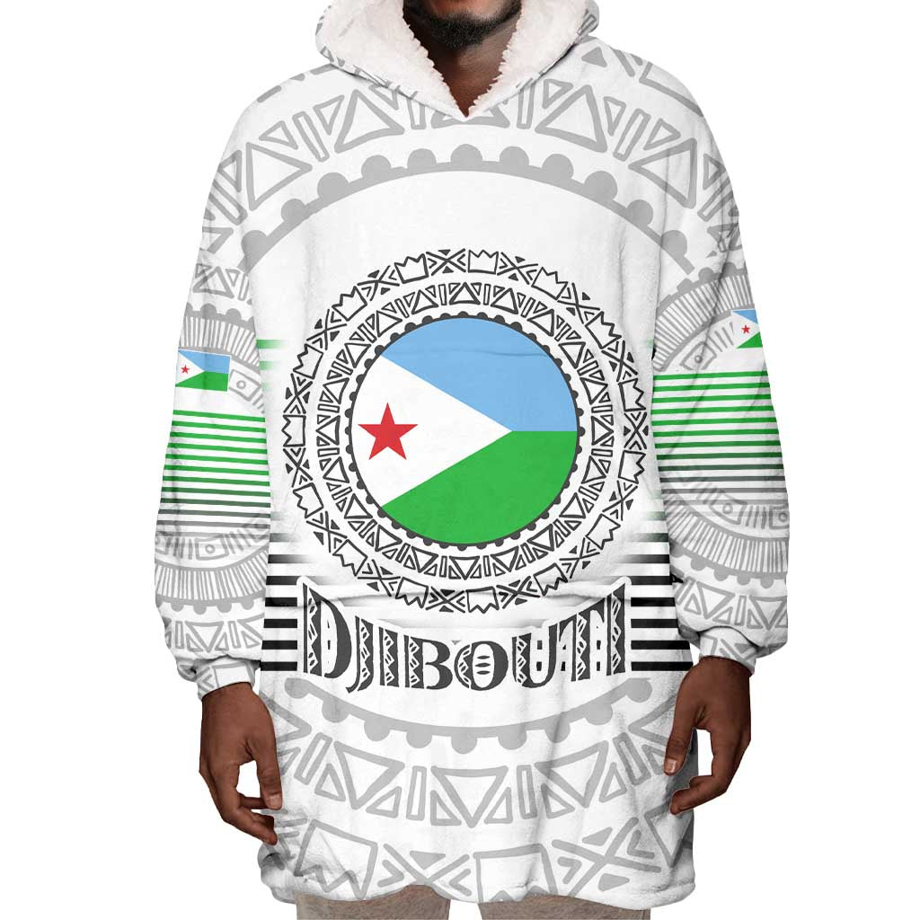 African Tribal Djibouti Roots Wearable Blanket Hoodie Urban Streetwear TS04