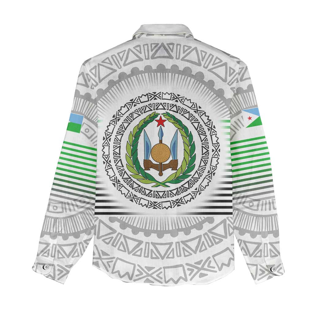 African Tribal Djibouti Roots Women Casual Shirt Urban Streetwear TS04
