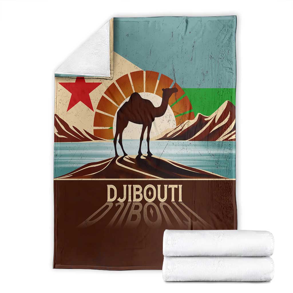 Djibouti Camel Blanket Where Desert Meets Sea and Heritage Stands Tall TS04