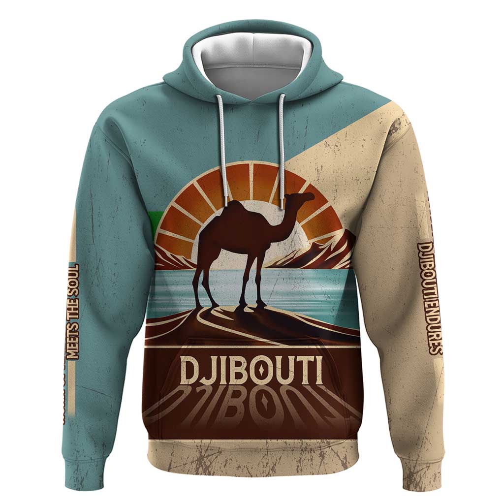 Echoes of Djibouti Hoodie Where Desert Meets Sea and Heritage Stands Tall TS04