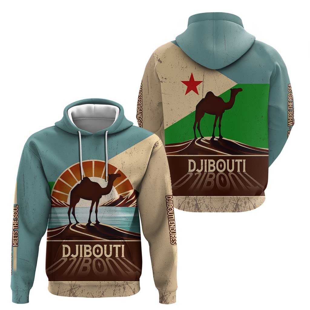 Echoes of Djibouti Hoodie Where Desert Meets Sea and Heritage Stands Tall TS04