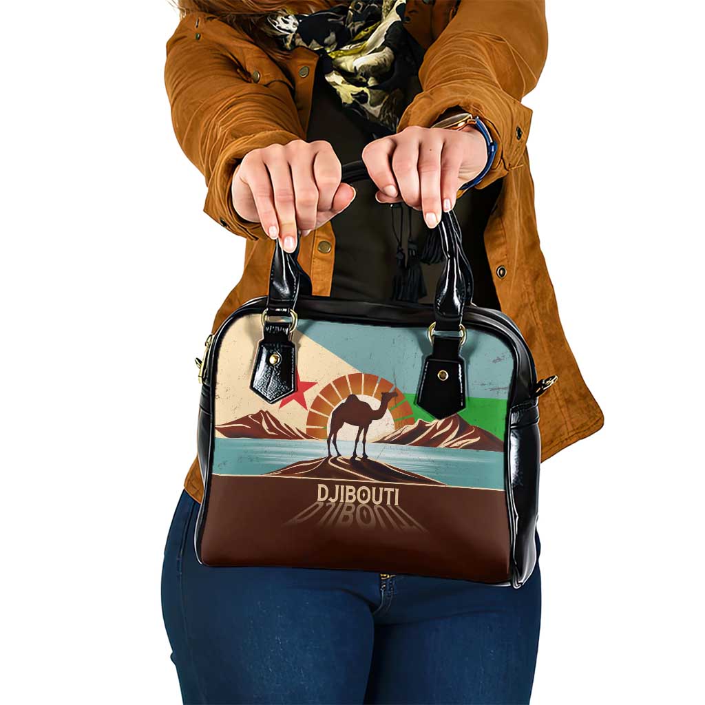 Echoes of Djibouti Shoulder Handbag Where Desert Meets Sea and Heritage Stands Tall TS04