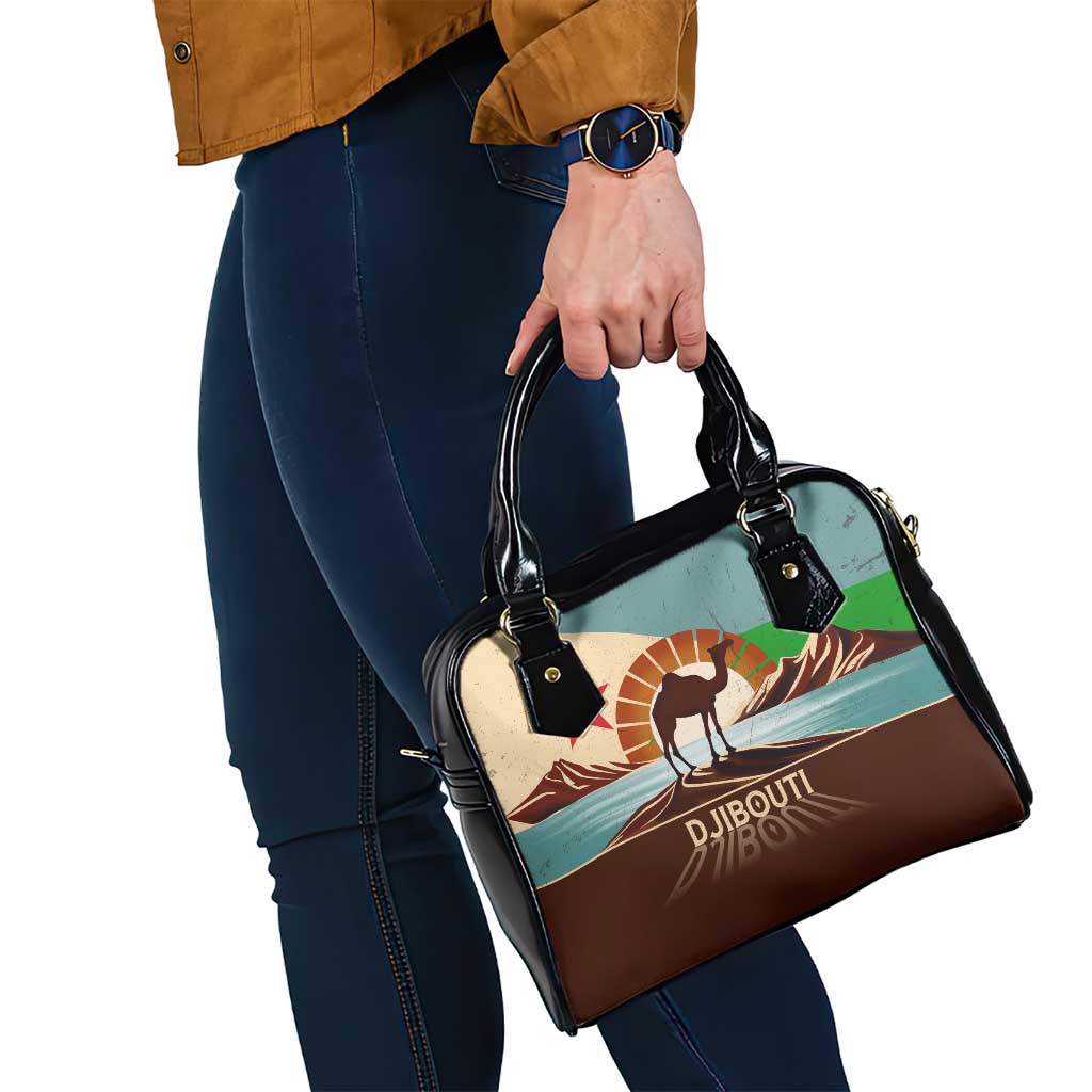 Echoes of Djibouti Shoulder Handbag Where Desert Meets Sea and Heritage Stands Tall TS04