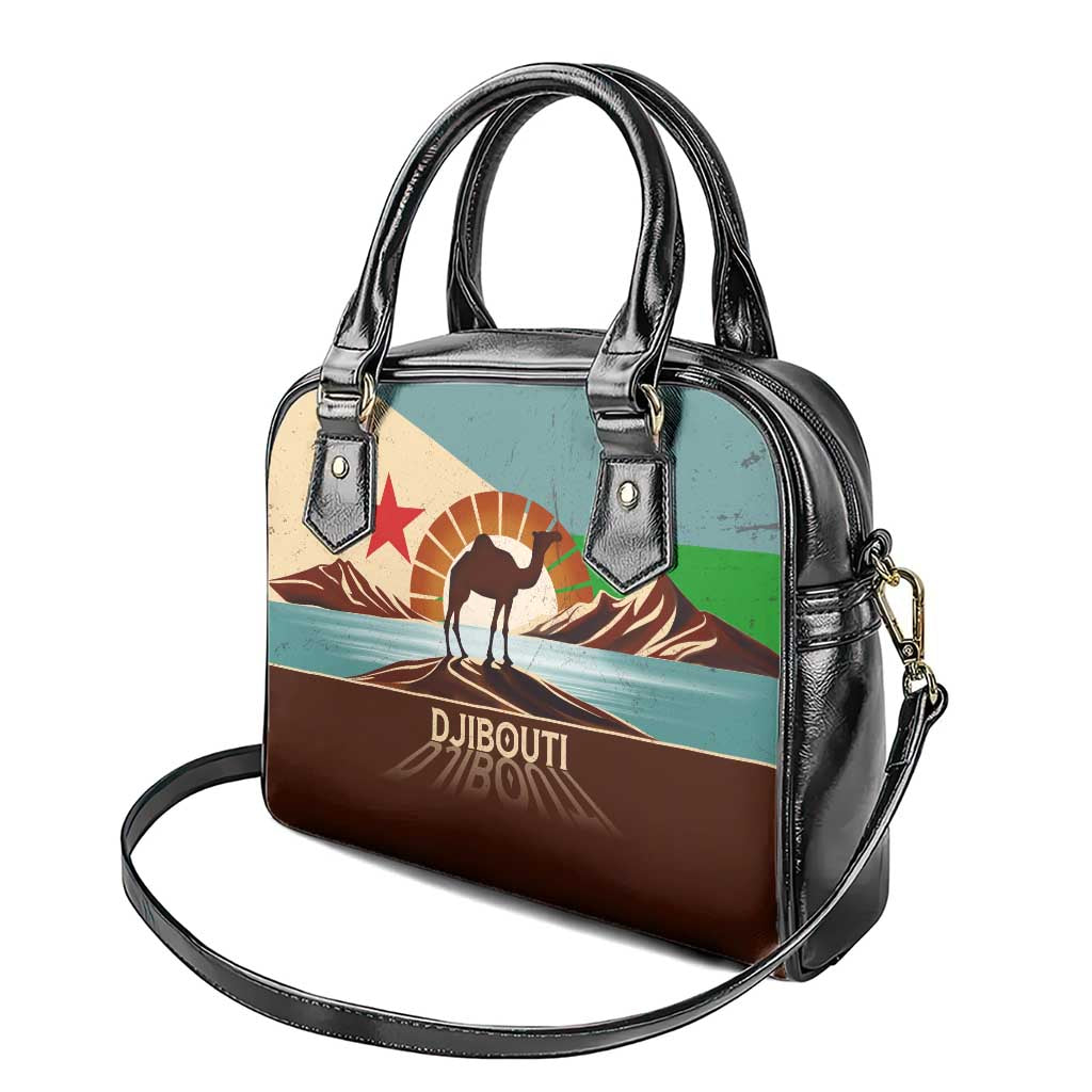 Echoes of Djibouti Shoulder Handbag Where Desert Meets Sea and Heritage Stands Tall TS04